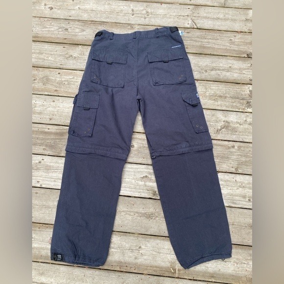 Vintage 90s Abercrombie & Fitch Paratroop Military Cargo Pants Size 32 - Picture 3 of 7